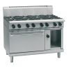 Waldorf 800 Series RNL8819GEC - 1200mm Gas Range Electric Convection Oven Low Back Version