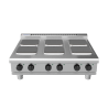 Waldorf 800 Series RNL8600SE-B - 900mm Electric Cooktop Sealed Hobs  Low Back Version - Bench Model