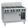 Waldorf 800 Series RNL8810GEC - 1200mm Gas Range Electric Convection Oven Low Back Version