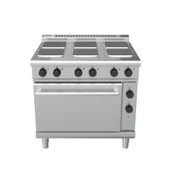 Waldorf 800 Series RNL8610SE - 900mm Electric Range Static Oven Low Back Version