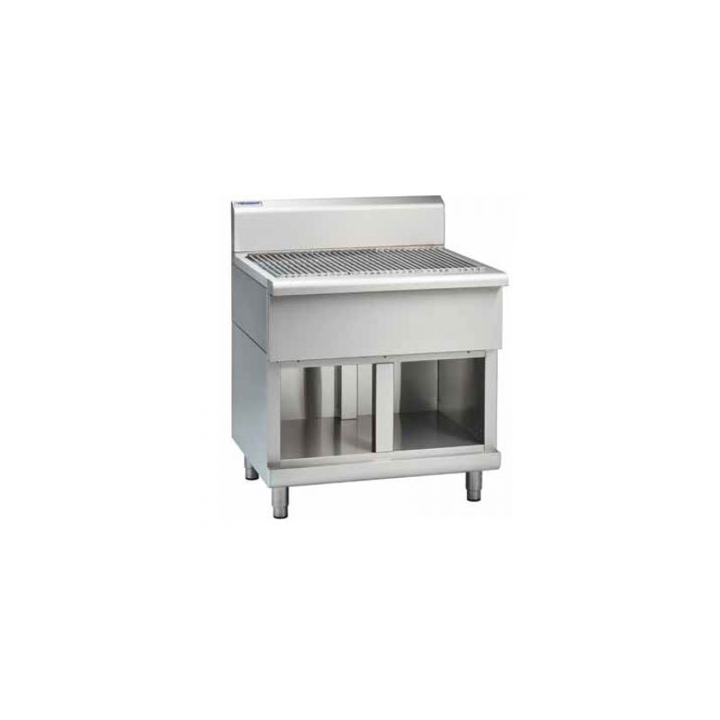 Waldorf 800 Series SF8600-CB - 600mm Solid Fuel Grill - 215mm Splashback Version - Cabinet Base