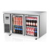 AONEMASTER UNDER COUNTER GLASS DOOR SGR12-2 REFRIGERATOR