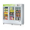 AONEMASTER GLASS DOOR MERCHANDISER SWING DOOR SGF-72 FREEZER