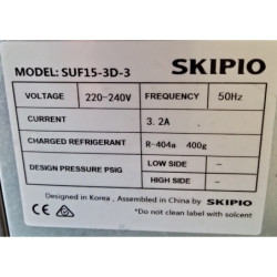 Skipio SUF15-3D-3 Single Door 3 Drawer U