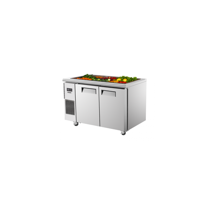 AONEMASTER SALAD SIDE PREP TABLE BUFFET SSR12-2 REFRIGERATOR