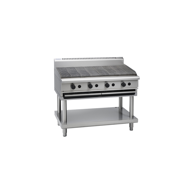 Waldorf 800 Series CH8120G-LS - 1200mm Gas Chargrill ? Leg Stand