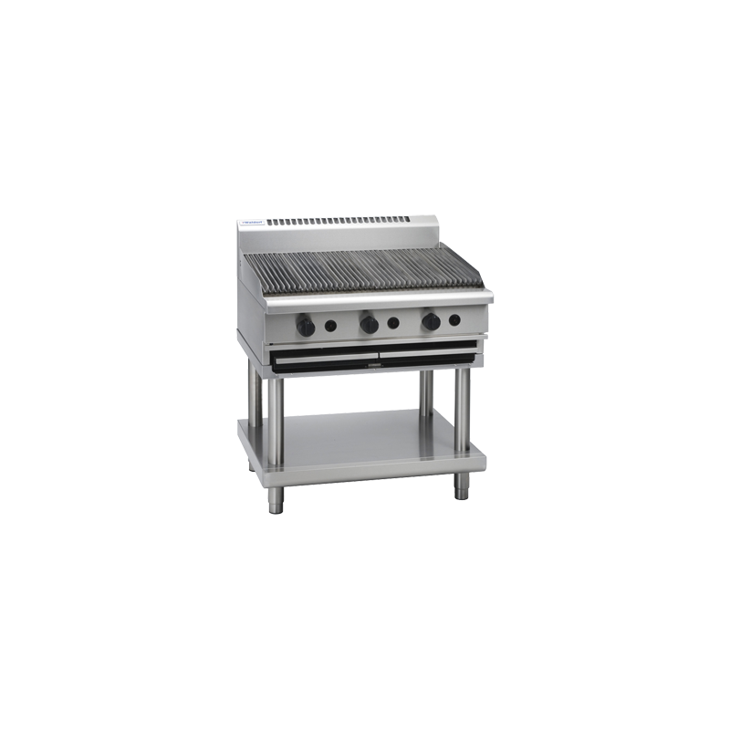 Waldorf 800 Series CH8900G-LS - 900mm Gas Chargrill ? Leg Stand