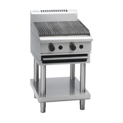 Waldorf 800 Series CHL8600G-CB - 600mm Gas Chargrill Low Back Version - Cabinet Base