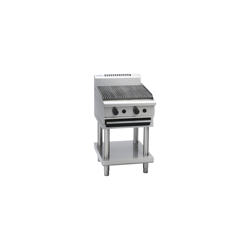 Waldorf 800 Series CHL8600G-CB - 600mm Gas Chargrill Low Back Version - Cabinet Base