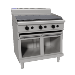 Waldorf Bold CHL8900G-CB - 900mm Gas Chargrill Low Back Version - Cabinet Base