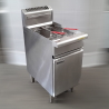 Used Waldorf FN8226G 800 Series - 450mm Split Pan Gas Fryer