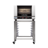 Turbofan E27D3 - Full Size Tray Digital Electric Convection Oven on a Stainless Steel Stand