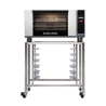 Turbofan E27T3 - Full Size Electric Convection Oven Touch Screen Control on a Stainless Steel Stand