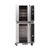 Turbofan E32D4/P8M - Full Size Tray Digital Electric Convection Oven on an 8 Tray Manual Electric Prover / Holding Cabinet