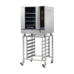 Turbofan G32D4 and SK32 Stand  - Full Size Tray Digital / Gas Convection Oven on a Stainless Steel Stand