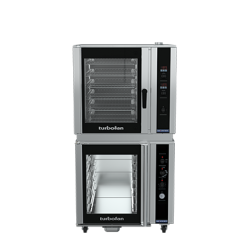 Turbofan E35D6-30 and P85M8 - Full Size Digital / Electric Convection Oven on an 8 Tray Manual / Prover/ Holding Cabinet