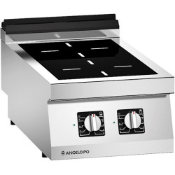 Angelo Po 0S0VT1I INDUCTION PYROCERAM COOKING RANGE 2 AREAS Icon7000