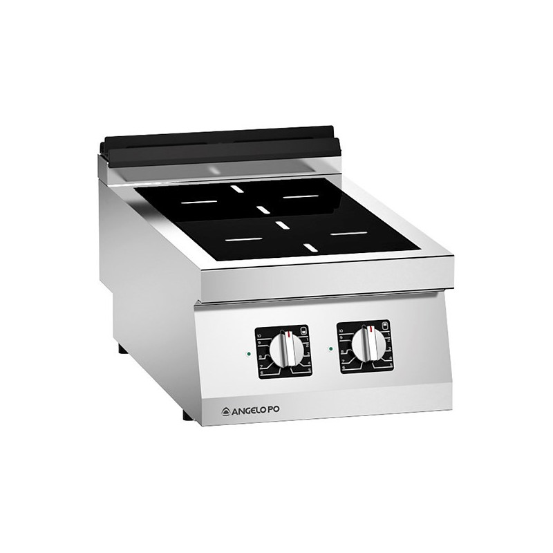 Angelo Po 0S0VT1I INDUCTION PYROCERAM COOKING RANGE 2 AREAS Icon7000