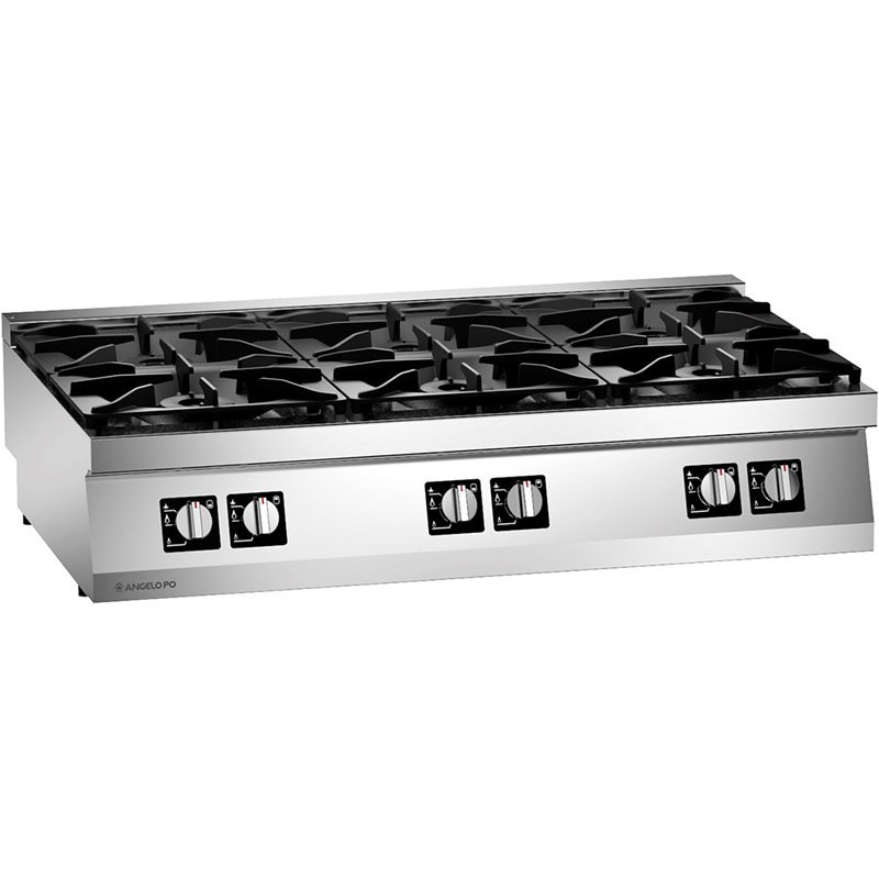 Angelo Po 2S0FA0B 6 BURNER GAS RANGE Icon7000