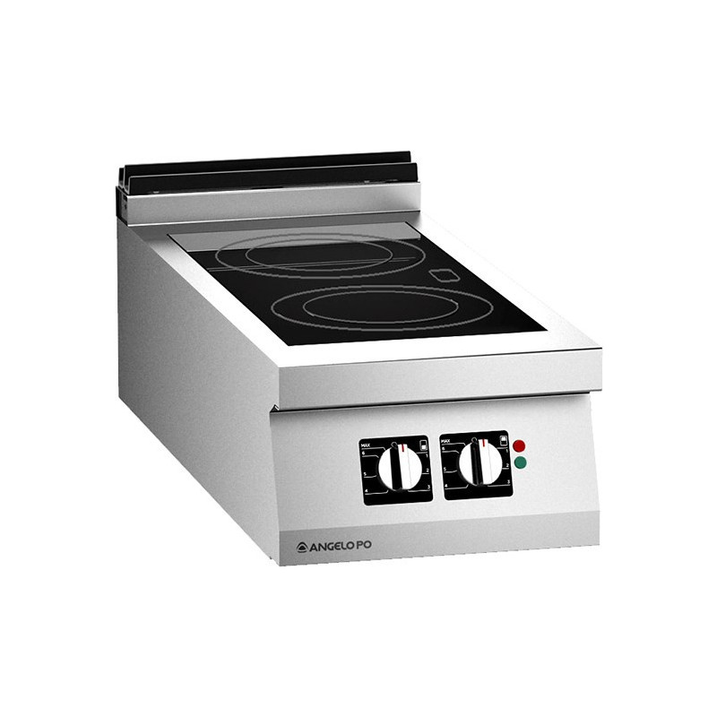 Angelo Po 0N0VTR INFRARED PYROCERAM COOKING RANGE 2 AREAS