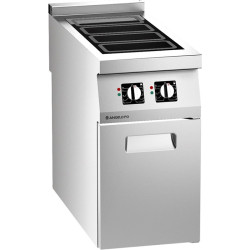 Angelo Po 0N1VT2I ALL AREA INDUCTION PYROCERAM COOKING RANGE ON CABINET