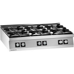 Angelo Po 2N0FAA 6 BURNER GAS RANGE