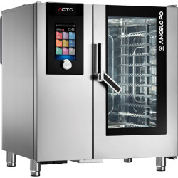 Angelo Po AT101EW ACT.O ELECTRIC COMBI OVEN 10X1/1 GN WITH DISPENSER FOR AUTOMATIC WASHING