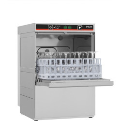 Angelo Po KNE40PD GLASS WASHER 30 BASKETS/H BASKET 40x40 CM WITH DRAIN PUMP  KNE Series