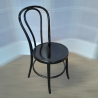 Used Thonet Bentwood Dining Chairs - Black