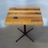 Used Decorative Timber Type Cafe Table