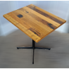 Used Decorative Timber Type Cafe Table