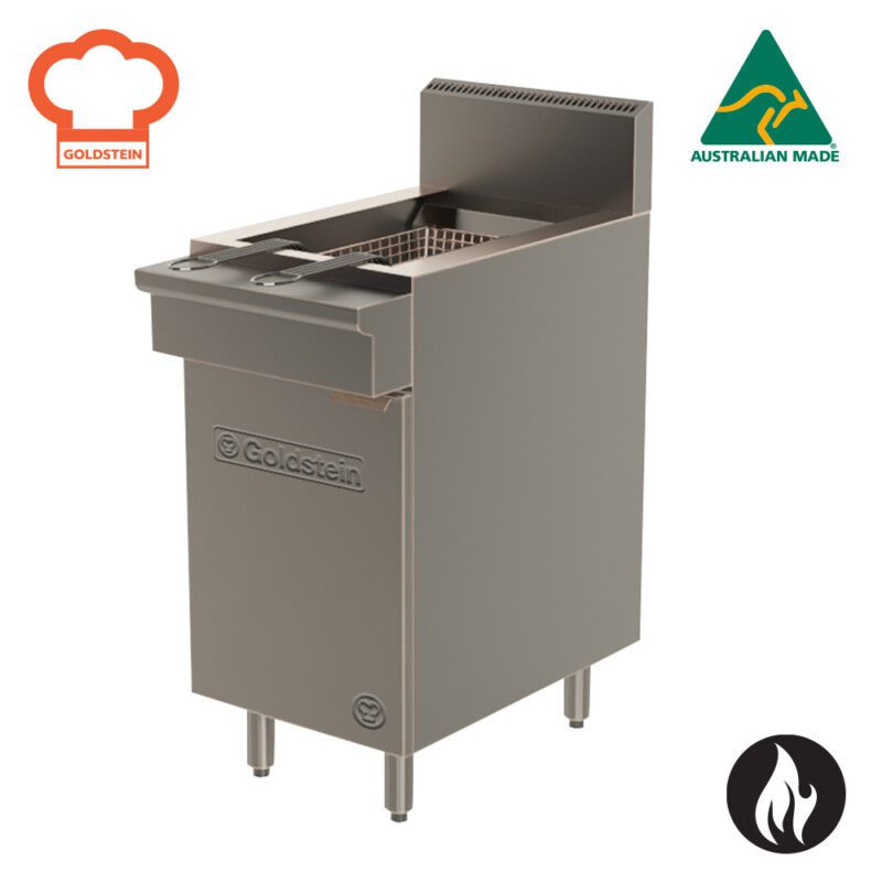 Goldstein FRG1L 800 SERIES FLAT BOTTOM FISH FRYER Gas