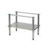 Goldstein SB24 Stainless Steel Stands & Undershelf