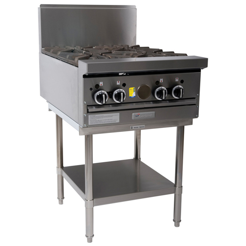 Garland GF24-4T-LP Restaurant Modular Top 600mm Wide 4 Burner Propane Gas