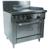 Garland GF36-2G24R-NG Restaurant Range 900mm Wide 2 Burner 600mm Griddle w Oven Nat Gas