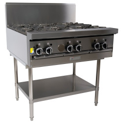 Garland GF36-6T-LP Restaurant Modular Top 900mm Wide 6 Burner Propane Gas