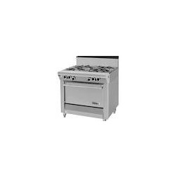 Garland MST44R-NG Master Series 864mm 4 Open Burner Range NG