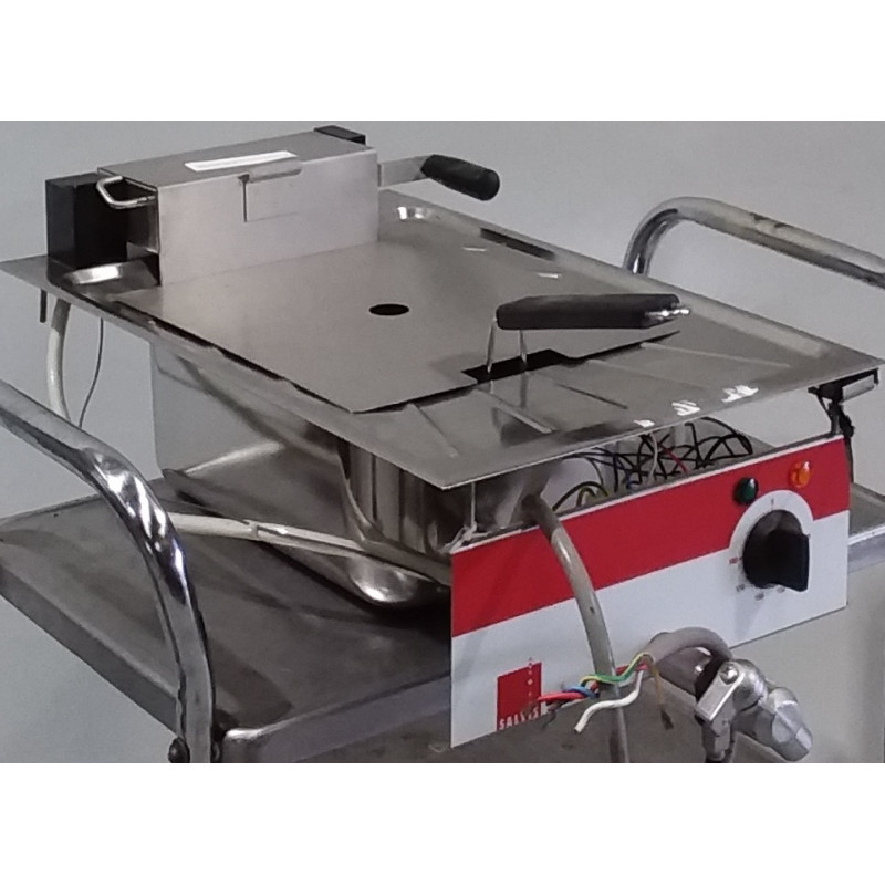 SILVIS AG single pan electric deep fryer