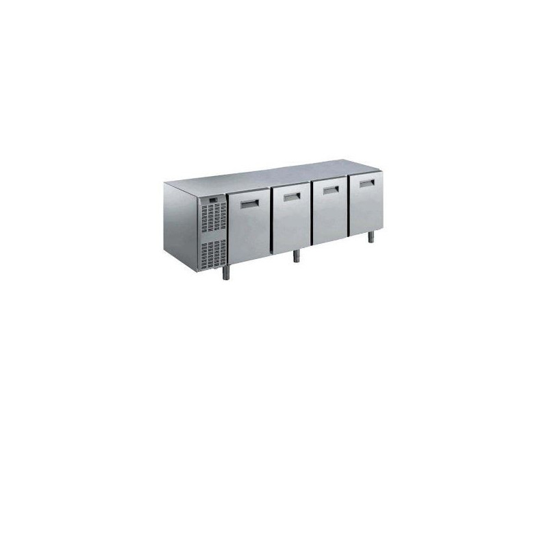 ALPENINOX - SB Line 4 Door Refrigerated Counter , 560lt (-2/+10) - No Top - RCSN4M4