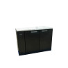 Williams HC2RSB Cameo - Two Door Black Colorbond Remote Back Bar Counter Display Refrigerator