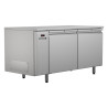 Williams LE2RSS Emerald - Two Door Stainless Steel Remote Under Counter Storage Freezer