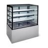 Topaz HTGH15 Topaz Cake Display - 1500Mm Three Tier (Plus Base) Free Standing Refrigerated Cake Display