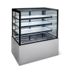 Topaz HTGH18 Topaz Cake Display - 1800Mm Three Tier (Plus Base) Free Standing Refrigerated Cake Display