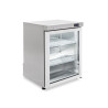 Topaz HTM1GS Topaz Compact - One Door Counter Stainless Steel compact glass door Refrigerator