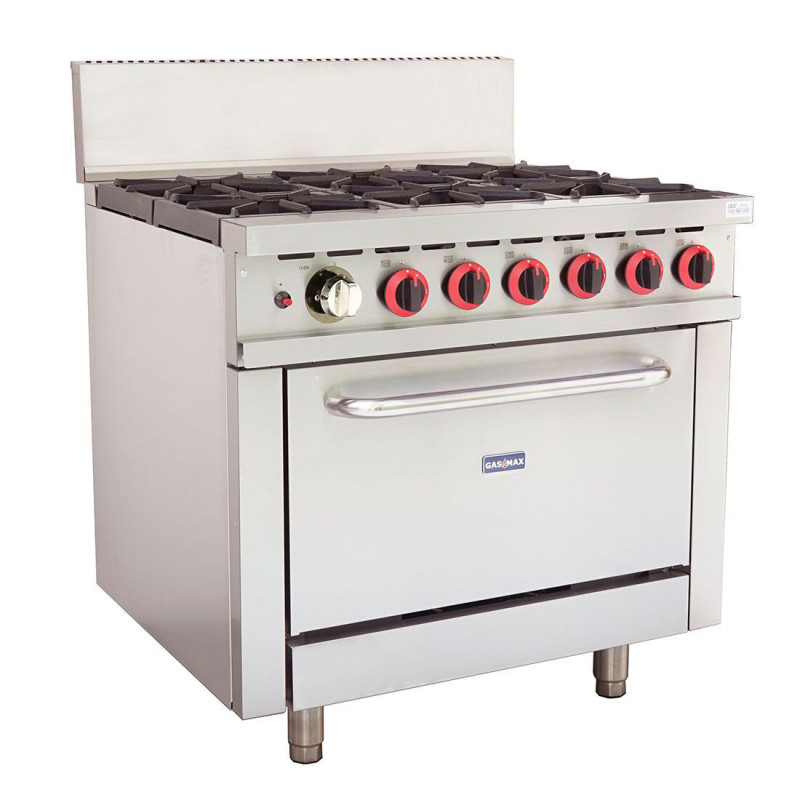 Gasmax  GBS6T Gasmax 6 Burner With Oven Flame Failure