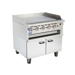 Gasmax  GGS-36 Gas Griddle and Gas Toaster with Cabinet