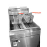 Frymax  RC400TE - Superfast Natural Gas Tube Twin Vat Fryer