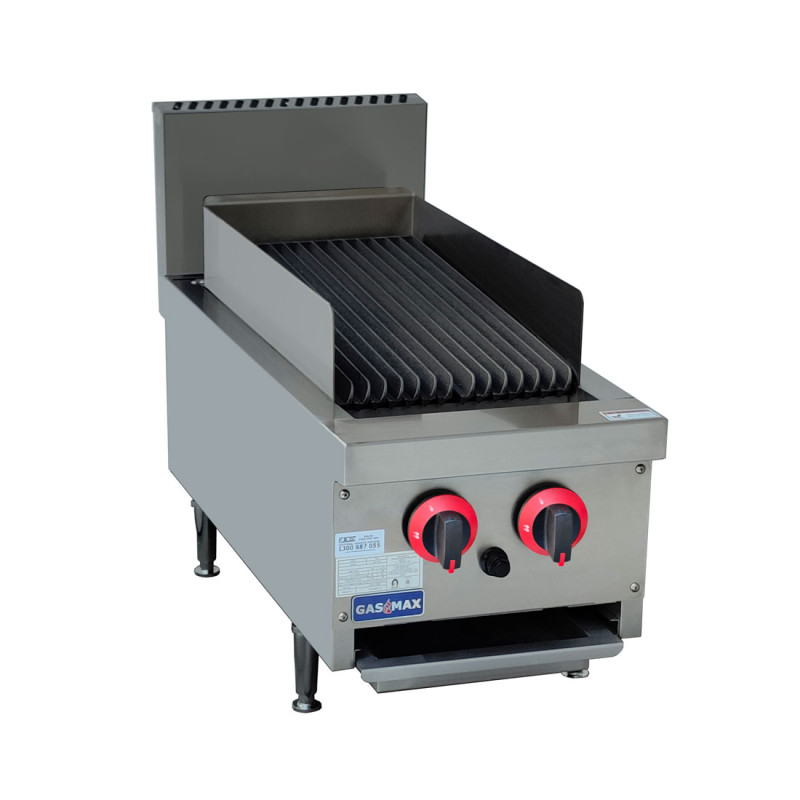 Gasmax  Two Burner Char Grill Top LPG - QR-14ELPG