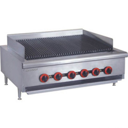 Gasmax  QR-36E Natural Gas 6 Burner Char Grill Top