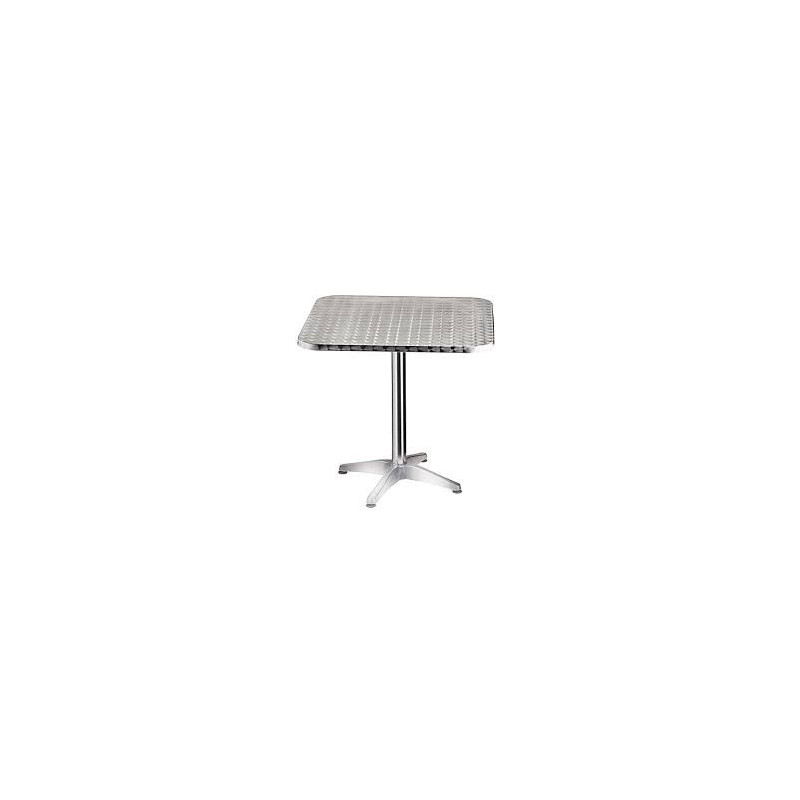 Aluminum Outdoor Restaurant Table 70X70